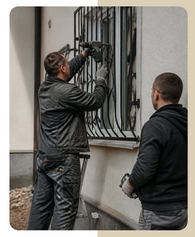 Установка наружных решеток в Еманжелинске от 5033 р. | Дверной